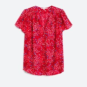 FUN2FUN Linnette Split Neck Smocked Blouse- size 1X- Stitch Fix item
